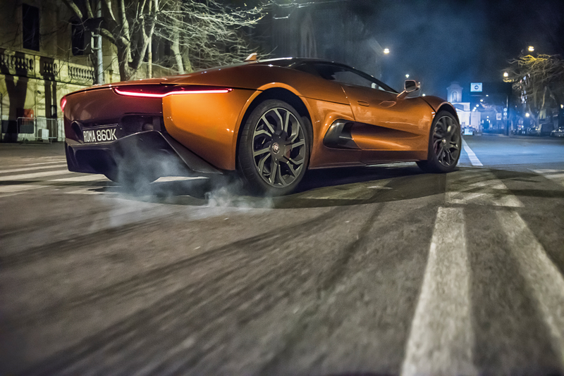 Illustration for article titled The Secrets Of SPECTRE's Jaguar C-X75s